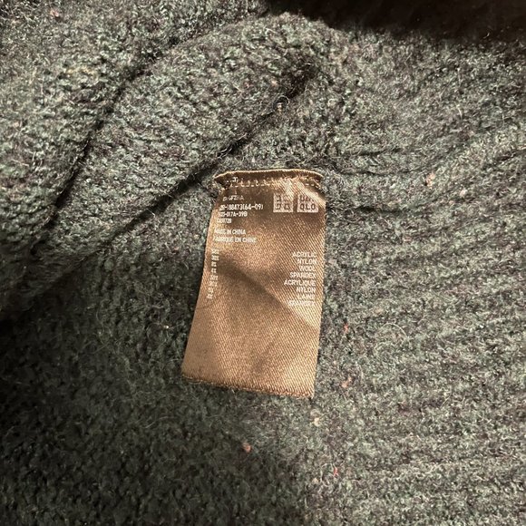 Teal Warm Mockneck Uniqlo Sweater - Picture 5 of 6